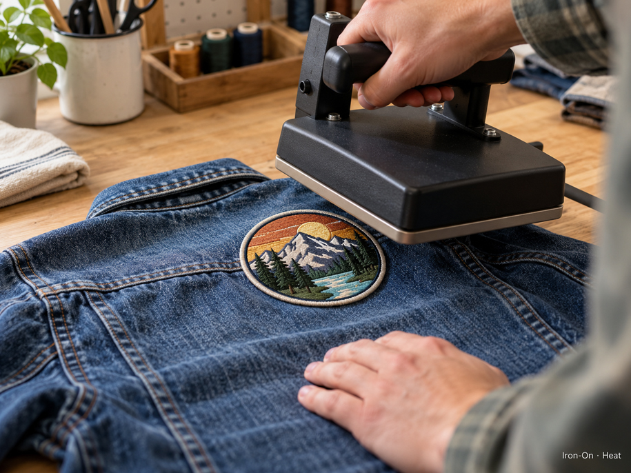 Iron on vs Sew on Patches